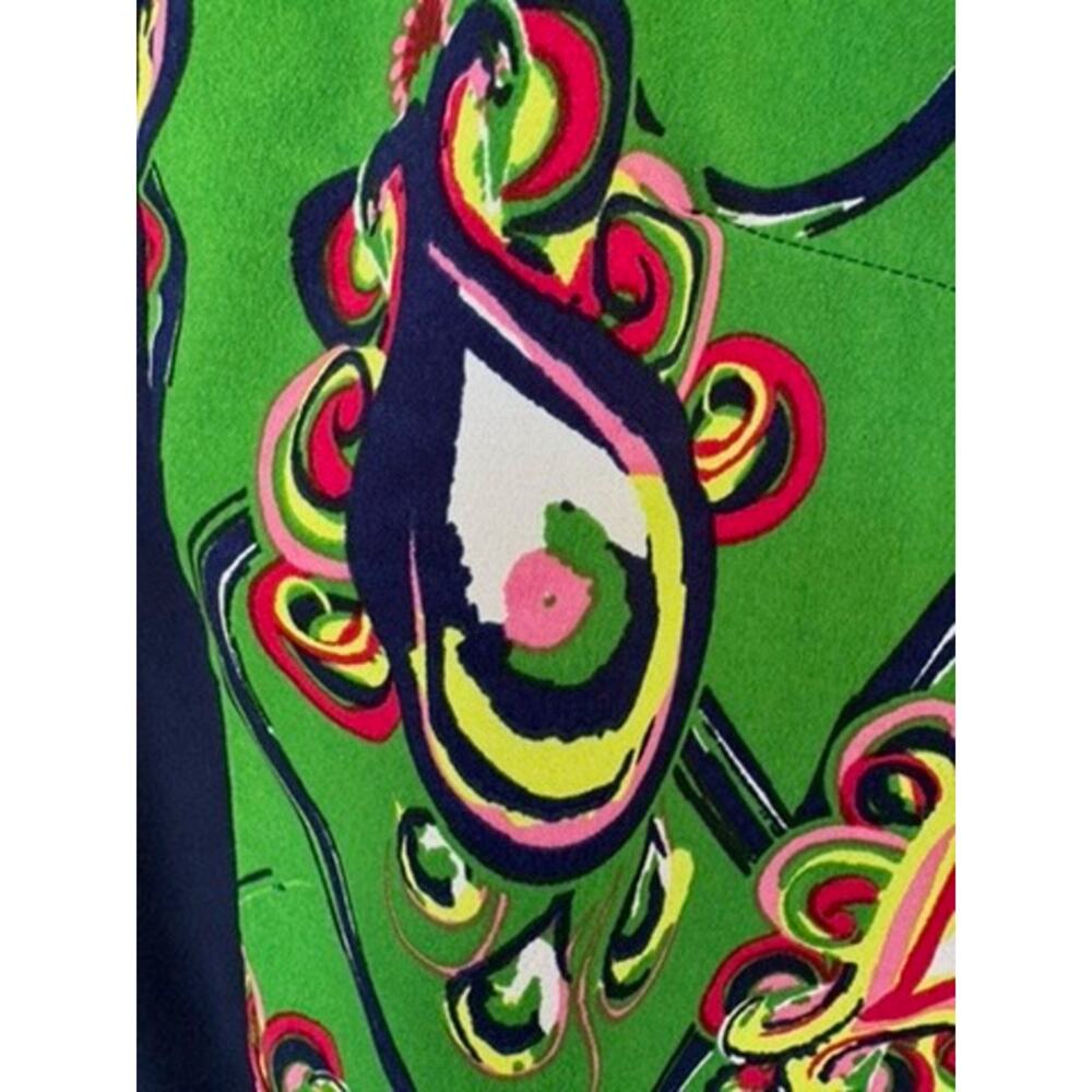 Buckhead Betties Peacock Shift Dress-Size XL - Picture 3 of 7